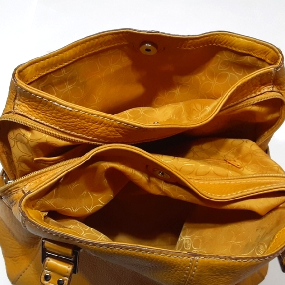 Fossil Yellow Shoulder Purse - Picture 9 of 11